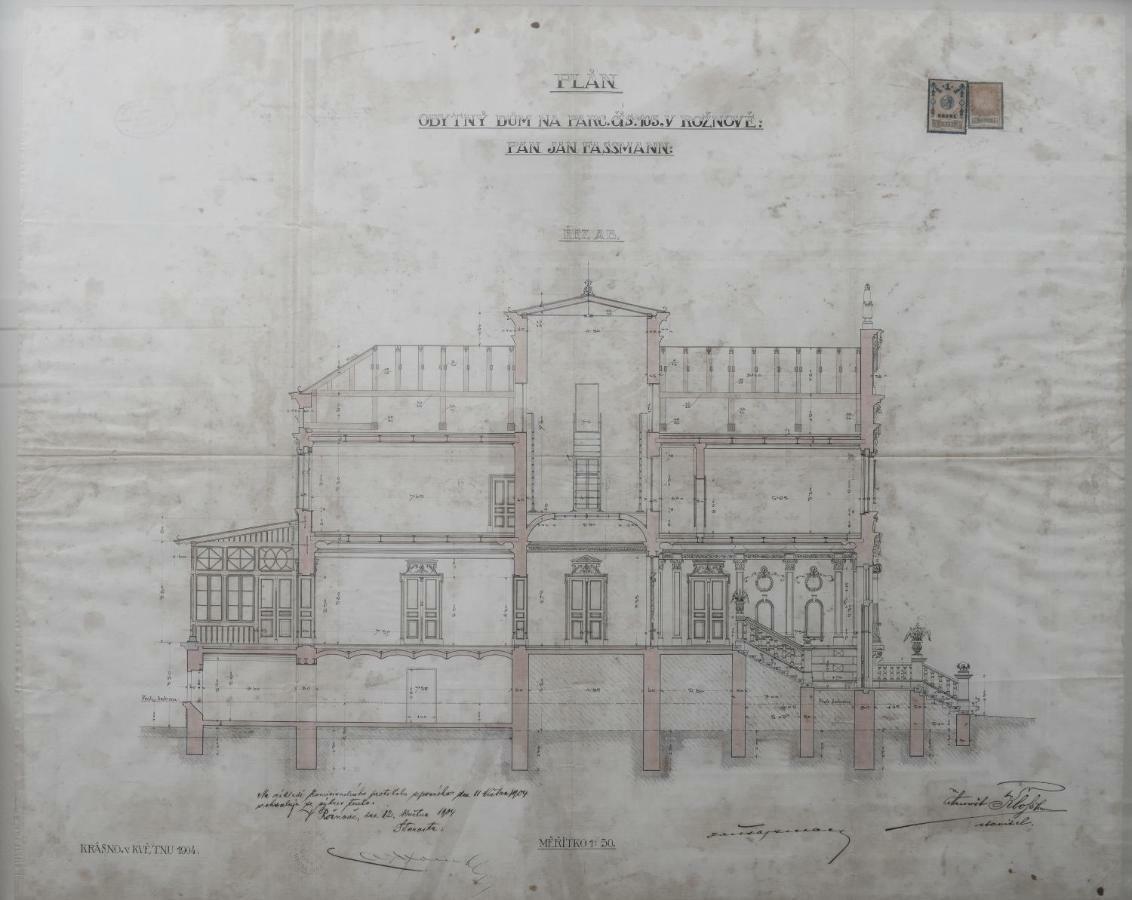 Villa Rosenaw Rožnov pod Radhoštěm Kültér fotó